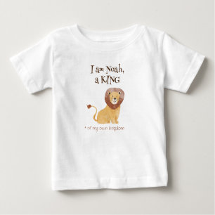 Niedlicher Personalisierter T - Shirt mit Löwe, de