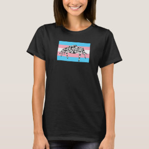 Niedlicher Pet Jumping Spider Trans Transgender Pr T-Shirt