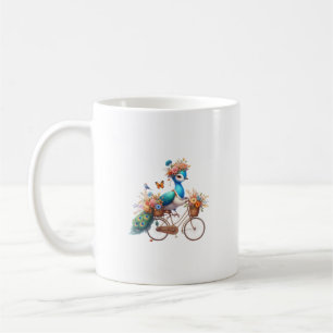 Niedlicher Pfau Kaffeetasse
