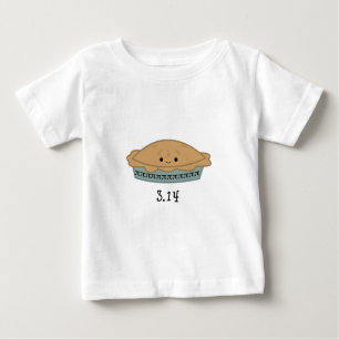 Niedlicher Pi-Tag 3.14 Baby T-shirt