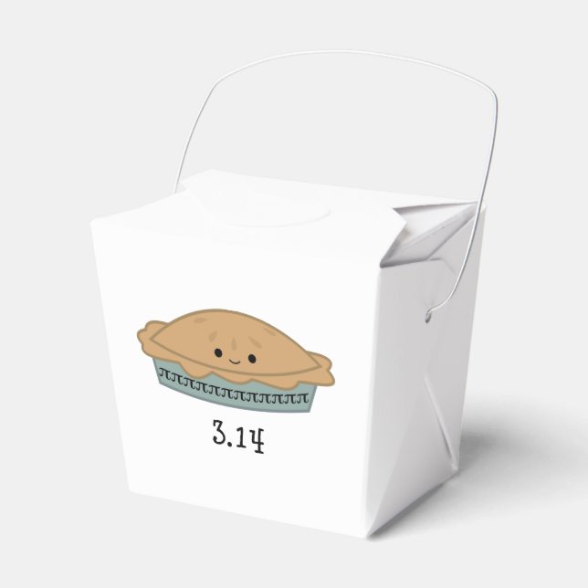 Niedlicher Pi-Tag 3.14 Geschenkschachtel (Vorderseite)