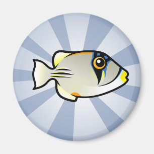 Niedlicher Picassofisch Magnet