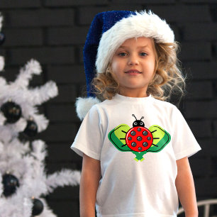 🐞 Niedlicher Pickleball Ladybug Baby T - Shirt