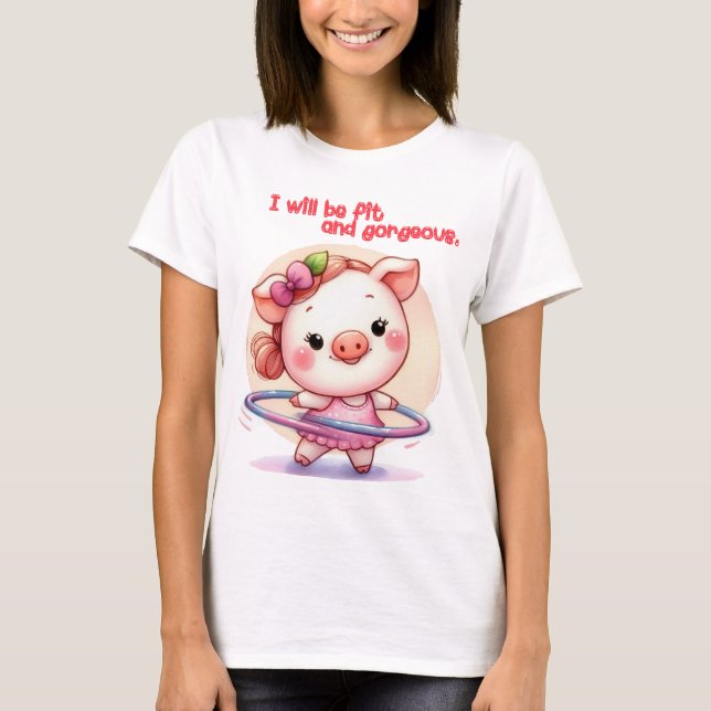 Niedlicher PiG-T - Shirt (Vorderseite)