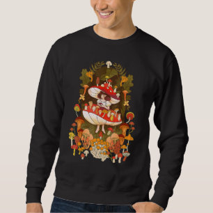 Niedlicher Pilz Feen Grunge Fairycore Märchen Fan Sweatshirt