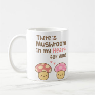 Niedlicher Pilz in meinem Herzen für dich Süße Wor Tasse