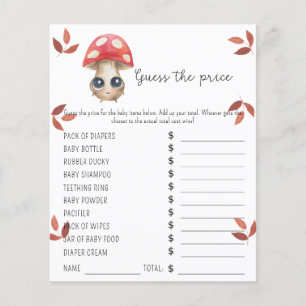 Niedlicher Pilz   Price Guess Game