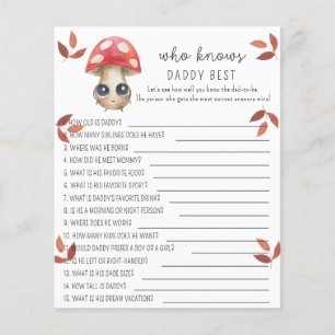 Niedlicher Pilz - Wer kennt DADDY am besten?