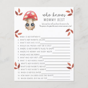 Niedlicher Pilz - Wer kennt das beste Spiel der Ma