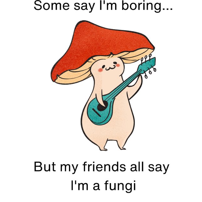 niedlicher Pilzpuffer T-Shirt (Von Creator hochgeladen)