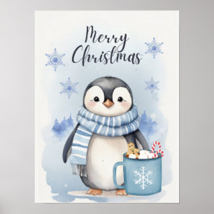 Niedlicher Pinguin 3 Poster