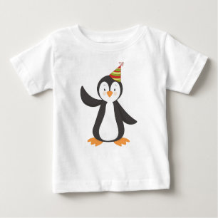 Niedlicher Pinguin, Baby Pinguin, Pinguin mit Part Baby T-shirt