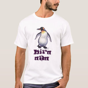 Niedlicher Pinguin-Bird-Vater T-Shirt