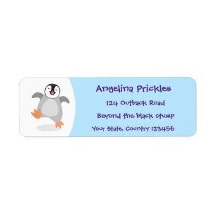 Niedlicher Pinguin-Cartoon