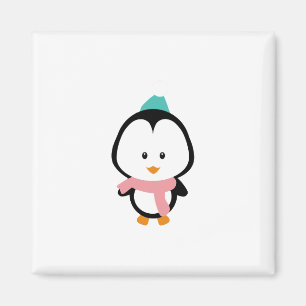 Niedlicher Pinguin-Cartoon Magnet