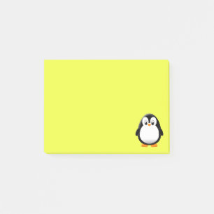 Niedlicher Pinguin-Cartoon Post-it Klebezettel
