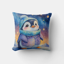 Niedlicher Pinguin, Geschenk für Pinguin-Liebhaber Kissen