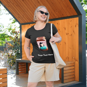 Niedlicher Pinguin im T - Shirt Jar