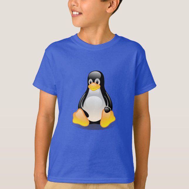 Niedlicher Pinguin | Linux-Logo | Pinguin T-Shirt (Vorderseite)