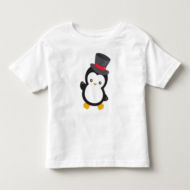 Niedlicher Pinguin, Little Pinguin, Top Hat (Vorderseite)
