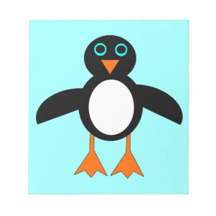 Niedlicher Pinguin Notepad Notizblock