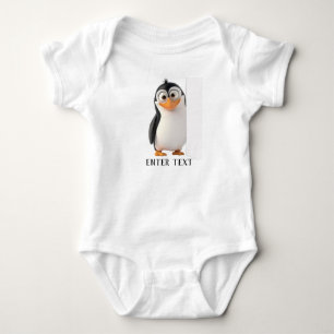 Niedlicher Pinguin Peking Baby Bodysuit mit benutz Strampler