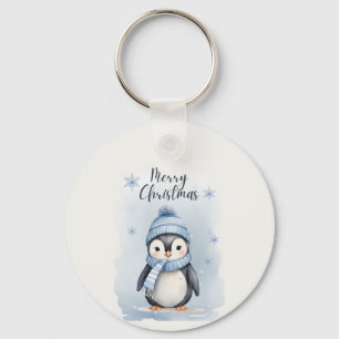 "Niedlicher Pinguin" Schlüsselanhänger