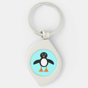Niedlicher Pinguin-Schlüsselanhänger Schlüsselanhänger