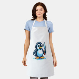 niedlicher Pinguin Schürze