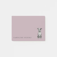 Niedlicher Pit Bull Terrier Dog Zeichnend, Persona