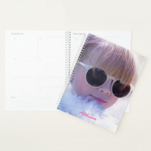 Niedlicher Planer mit Foto-Hardcover