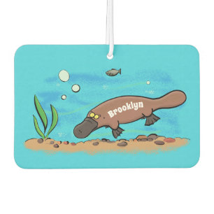 Niedlicher Platypus-Cartoon Autolufterfrischer