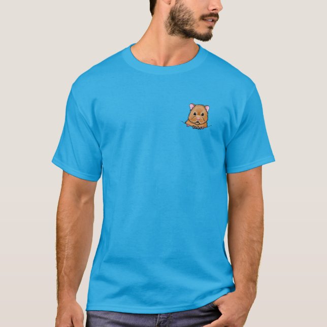 Niedlicher Pocket Hamster-T - Shirt (Vorderseite)