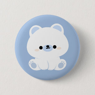 Niedlicher Polar Button
