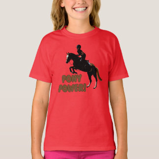 Niedlicher Pony-Power T-Shirt
