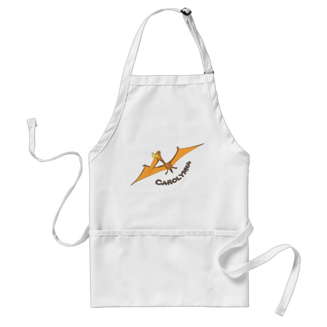 Niedlicher Pterodactylus-Cartoon Schürze (Vorne)
