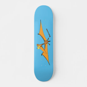 Niedlicher Pterodactylus-Cartoon Skateboard