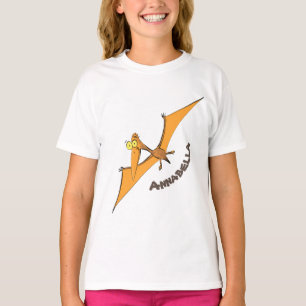 Niedlicher Pterodactylus-Cartoon T-Shirt