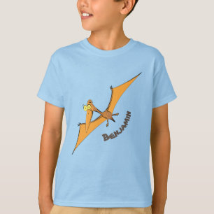 Niedlicher Pterodactylus-Cartoon T-Shirt