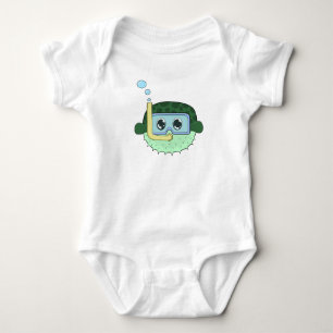 Niedlicher Puffer Baby Strampler