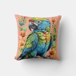 Niedlicher Puffvogel Kissen