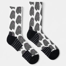 Niedlicher Puli Hund Socken