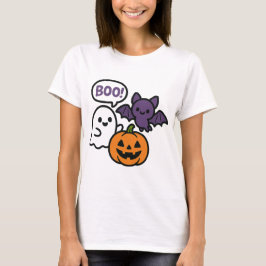 Niedlicher Pumkin Candy Bucket Halloween T - Shirt