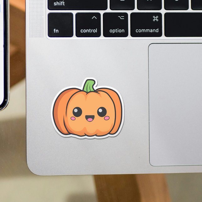 Niedlicher Pumpkettensticker Aufkleber (Cute Pumpkin Sticker)