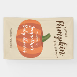 Niedlicher Pumpkin Herbst Herzlich willkommen im B Banner