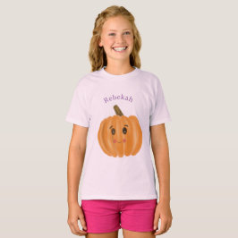 Niedlicher Pumpkin Monogram-T - Shirt