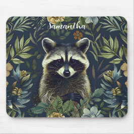 Niedlicher Racoon Bandit in unterdurchschnittliche Mousepad