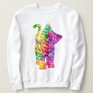 Niedlicher Rainbow Cat T - Shirt, Hoodie Sweatshir
