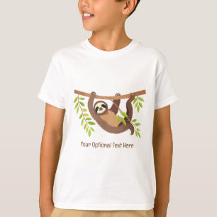 Niedlicher Rand für benutzerdefinierten Text T-Shirt
