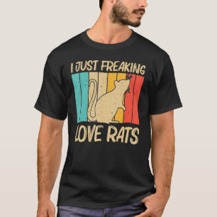 Niedlicher Rat für Männer - Maus Rat Rat Rattentie T-Shirt